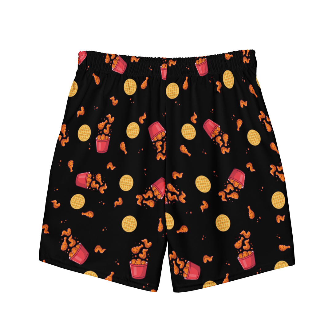 Swim Trunks: Lowlifes - Chicken N' Waffles Blk