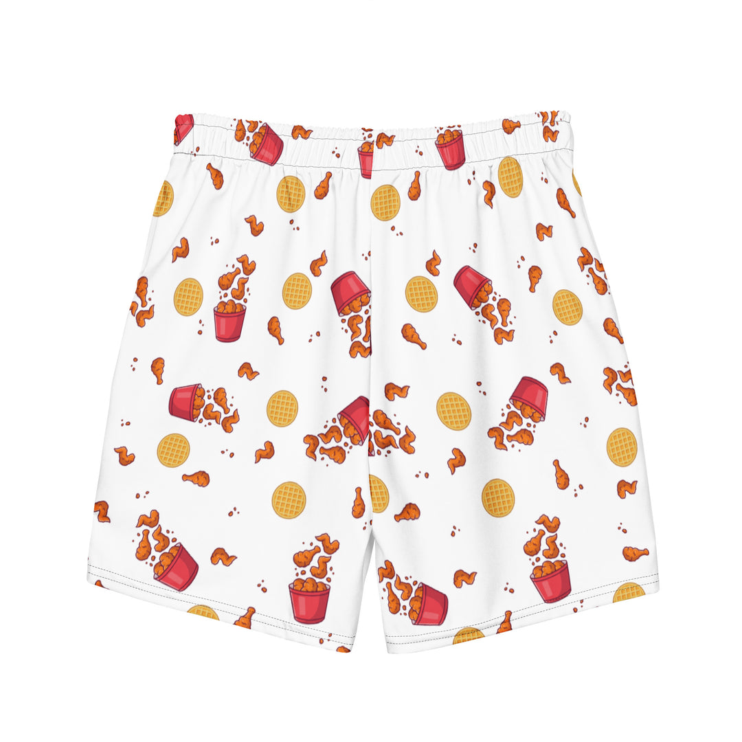 Swim Trunk: Lowlifes - Chicken N' Waffles Wht