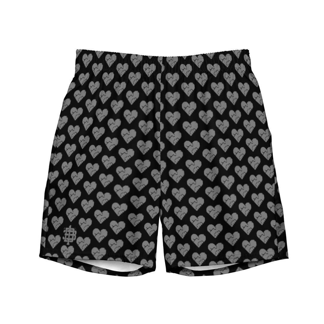 Swim Trunks: D13 - Dick Heart Blk