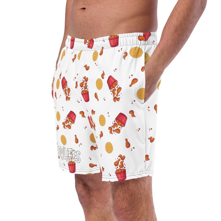 Swim Trunk: Lowlifes - Chicken N' Waffles Wht