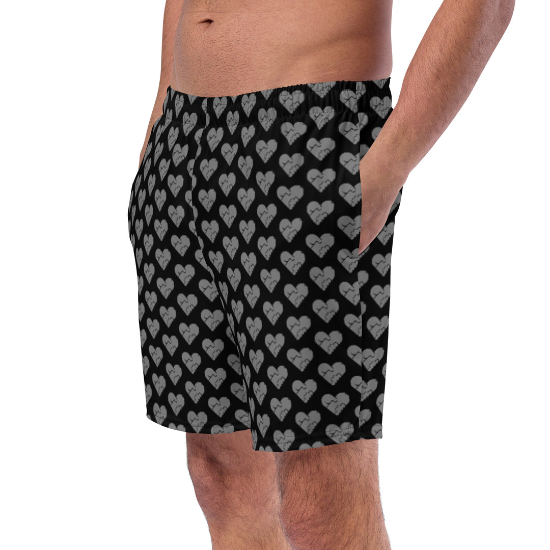 Swim Trunks: D13 - Dick Heart Blk