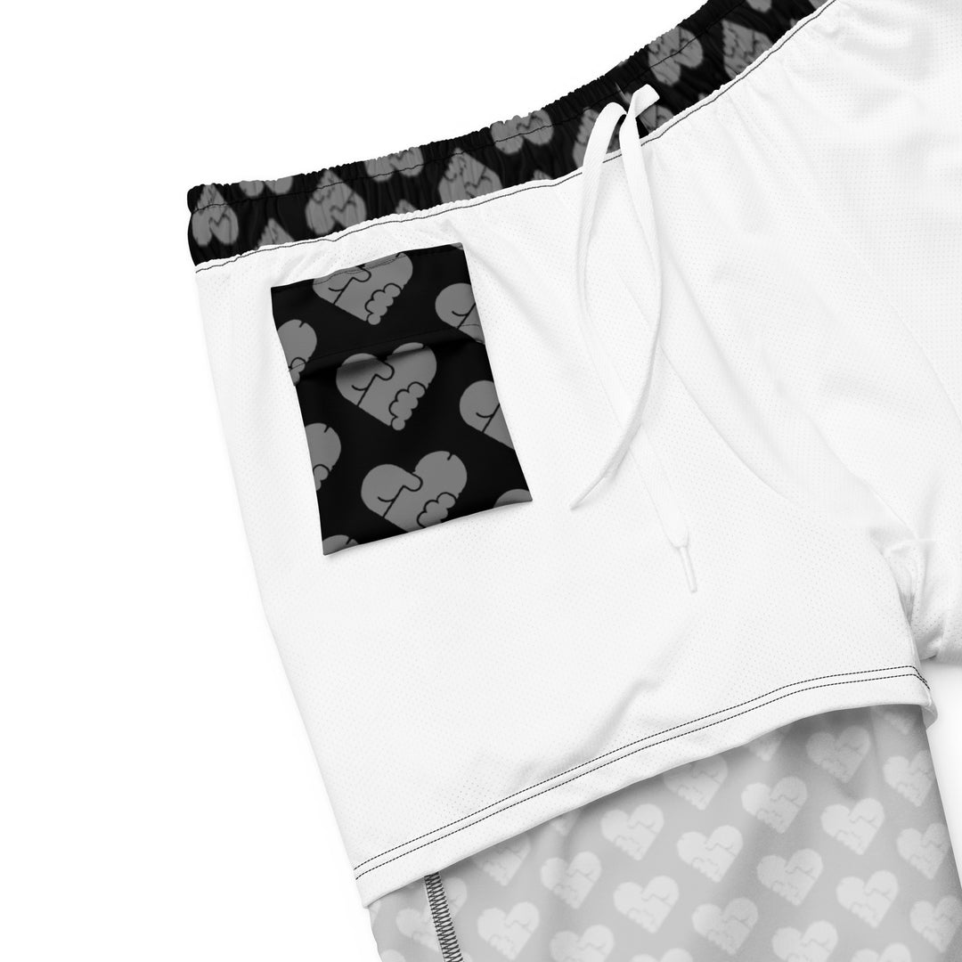 Swim Trunks: D13 - Dick Heart Blk