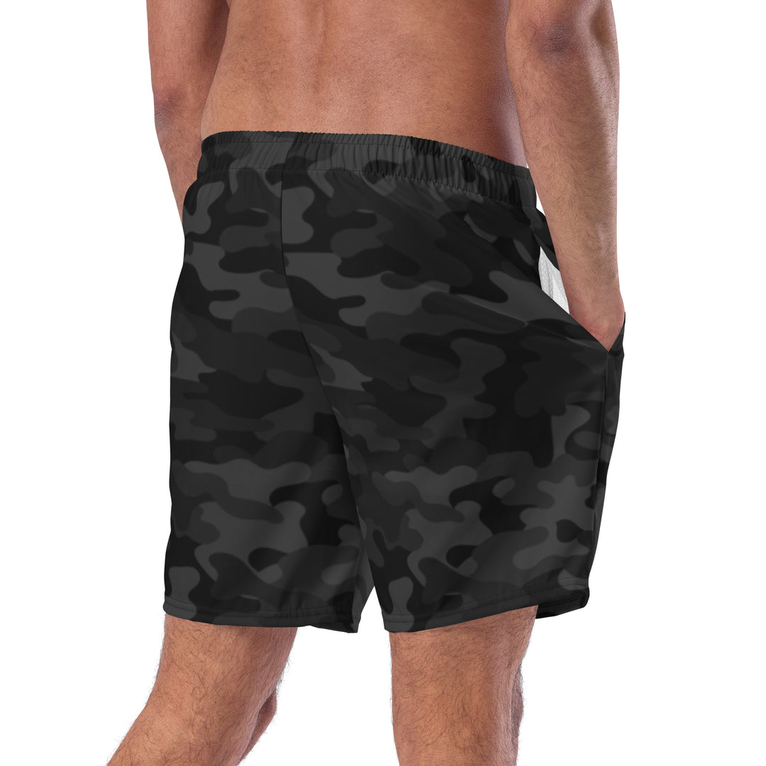 Swim Trunks: D13 - Blk Camo