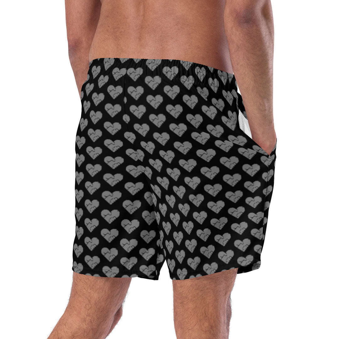 Swim Trunks: D13 - Dick Heart Blk