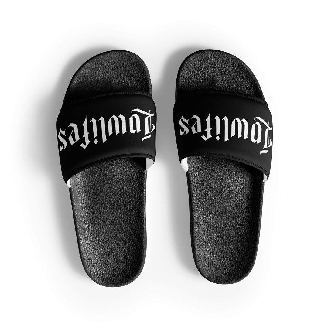 Slides - Men's: Lowlifes - Logo Blk