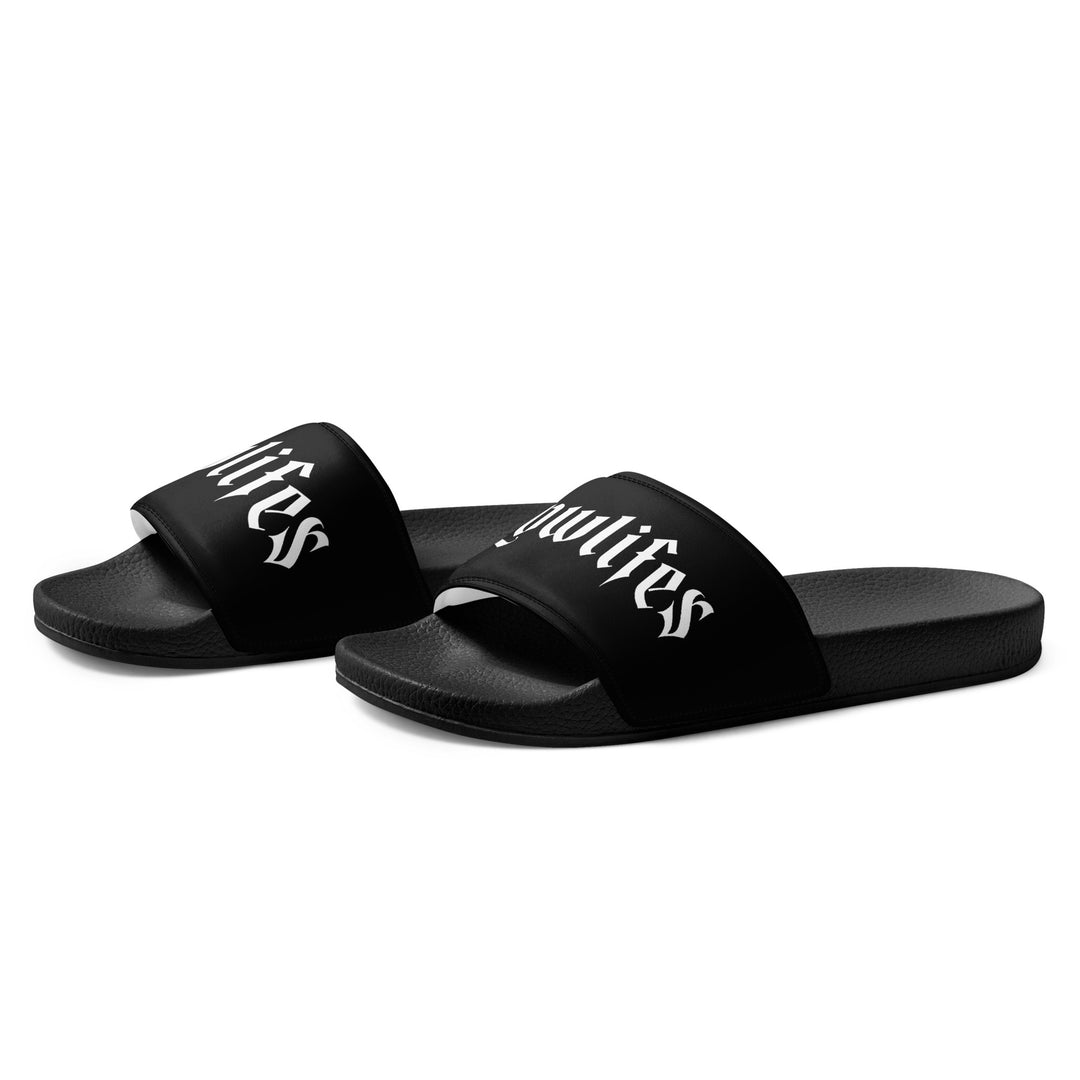 Slides - Men's: Lowlifes - Logo Blk