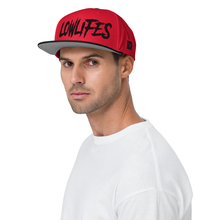 Hat - Snapback: Lowlifes - Logo R/B/B