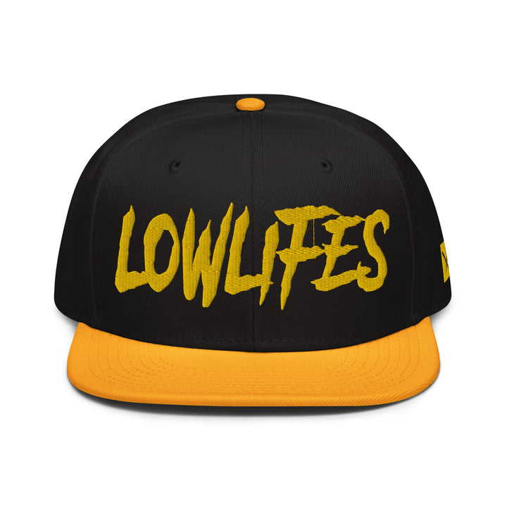 Hat - Snapback: Lowlifes - Logo B/Y/Y