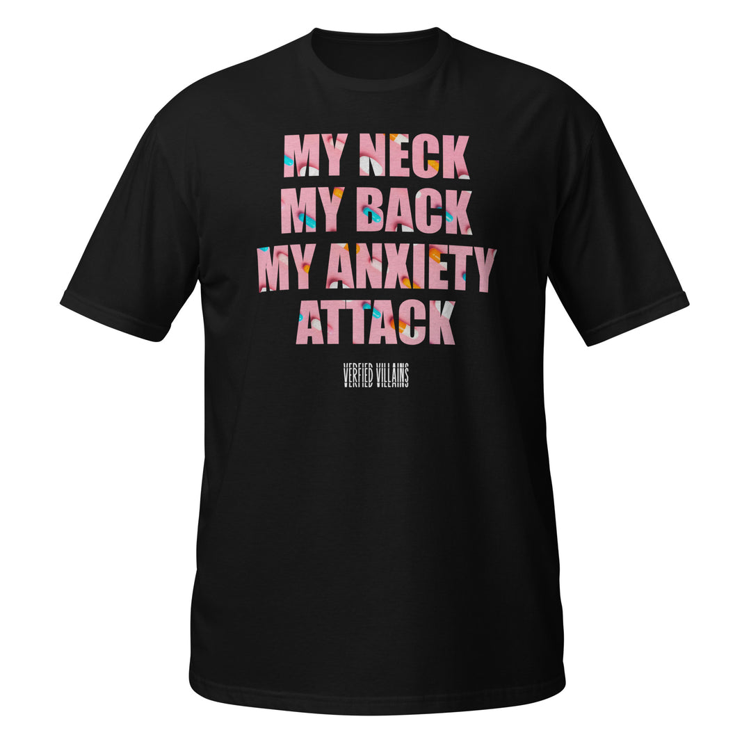 Shirt - Unisex: Verified Villains - Anxiety