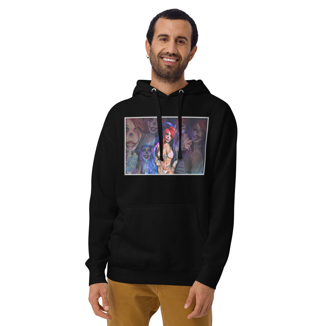 Hoodie - Premium: Trippy - Collage