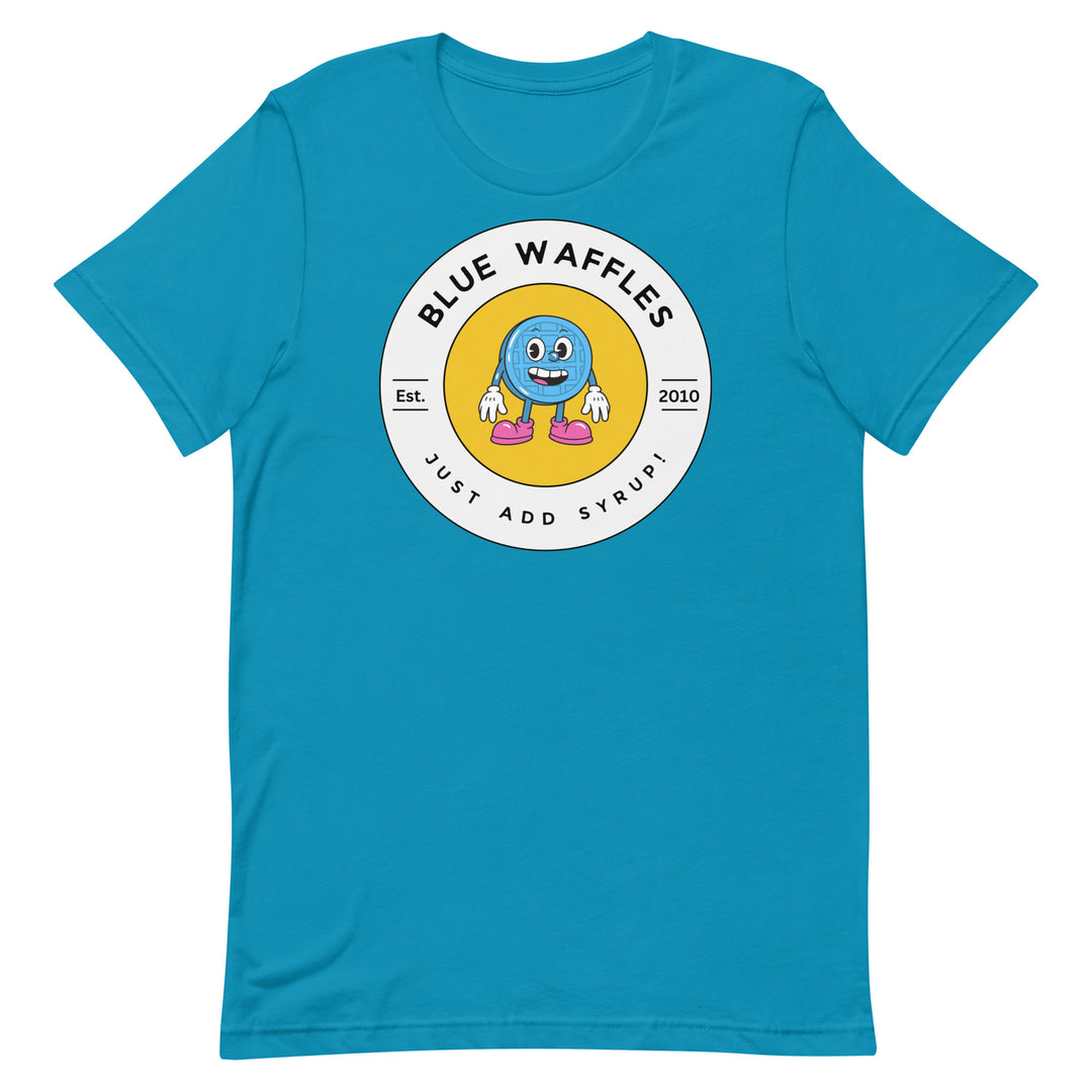 Shirt - Unisex: Almost Average - Blue Waffles