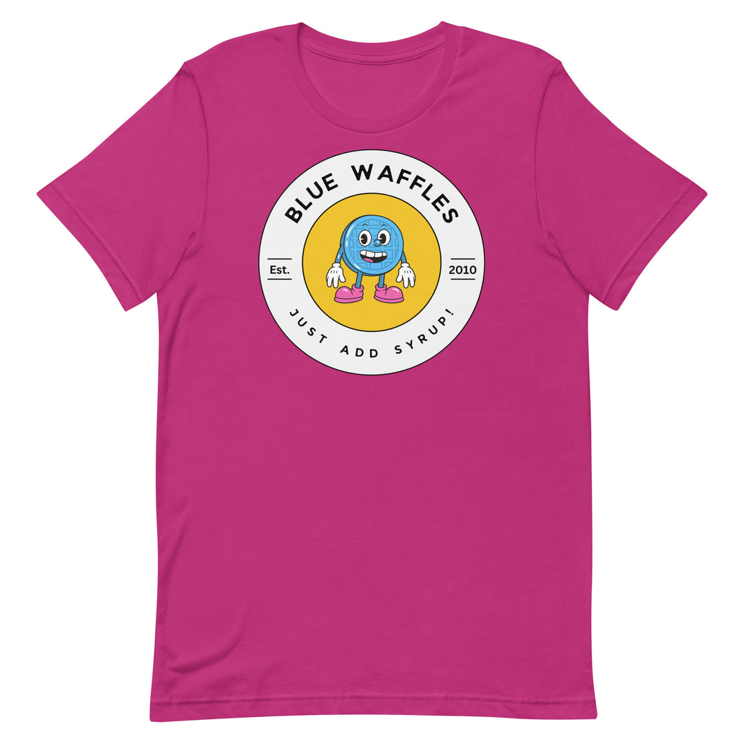 Shirt - Unisex: Almost Average - Blue Waffles