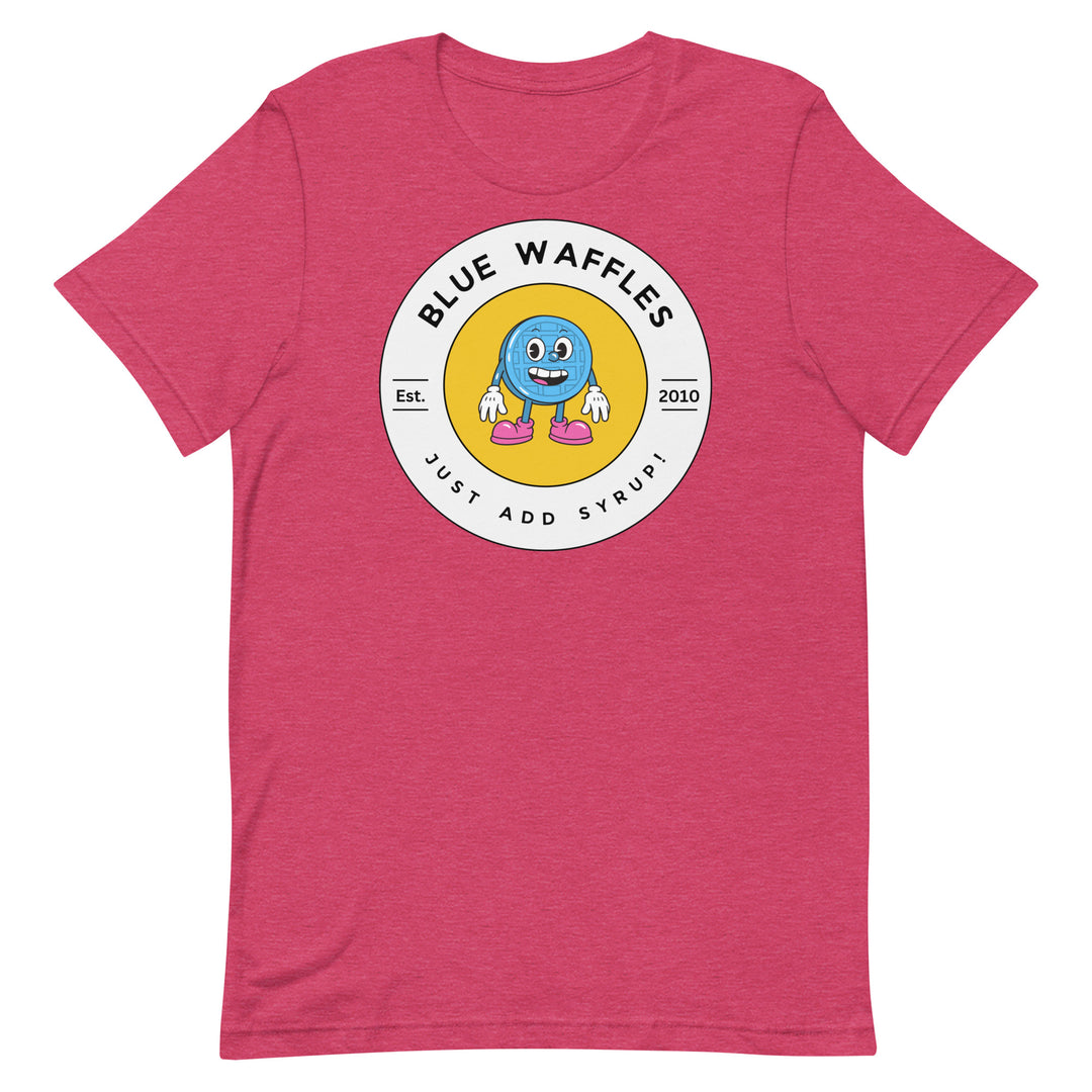 Shirt - Unisex: Almost Average - Blue Waffles