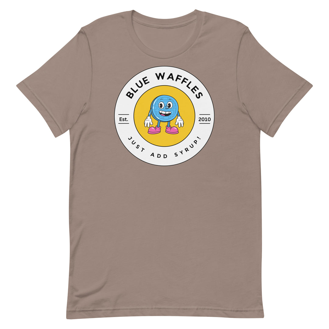 Shirt - Unisex: Almost Average - Blue Waffles