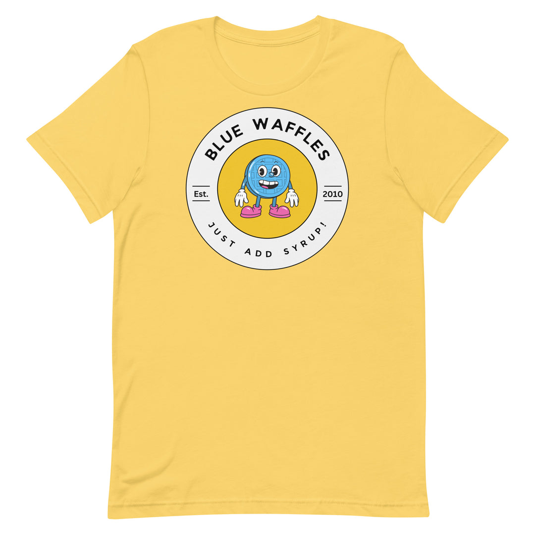 Shirt - Unisex: Almost Average - Blue Waffles