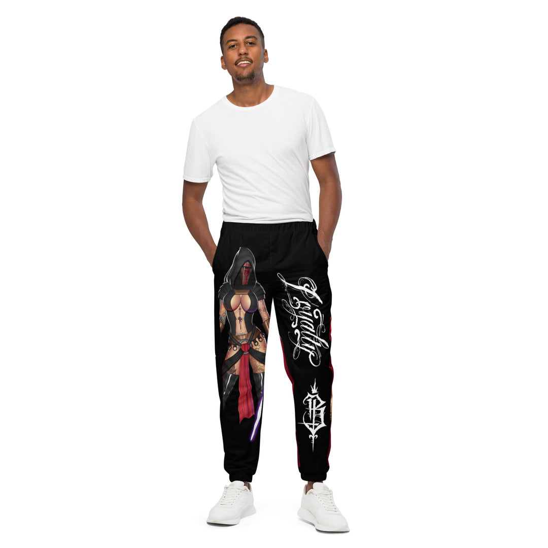 Track Pants - AOP: HayleyB - Dark Side