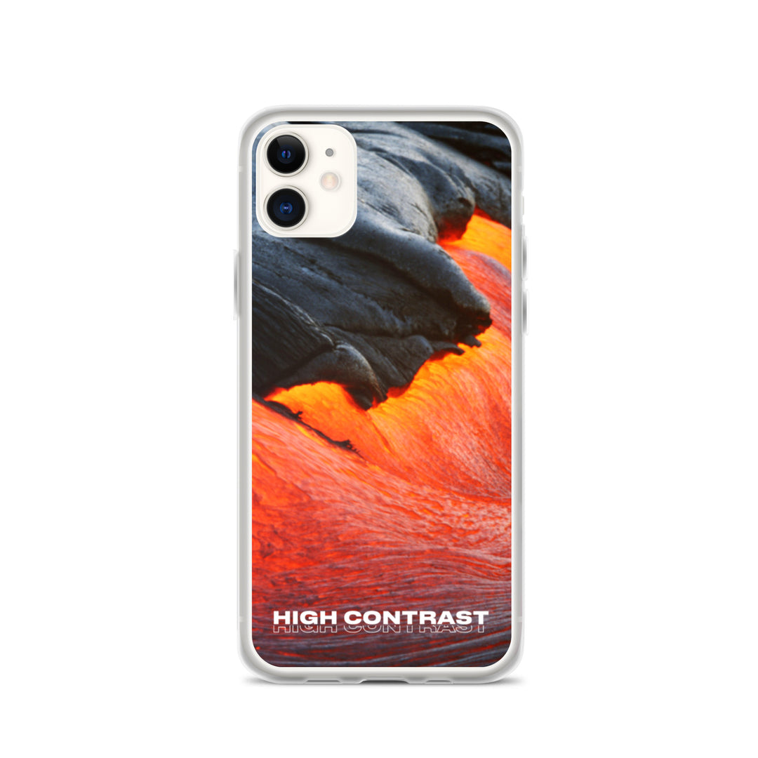 iPhone Case: High Contrast - Lava