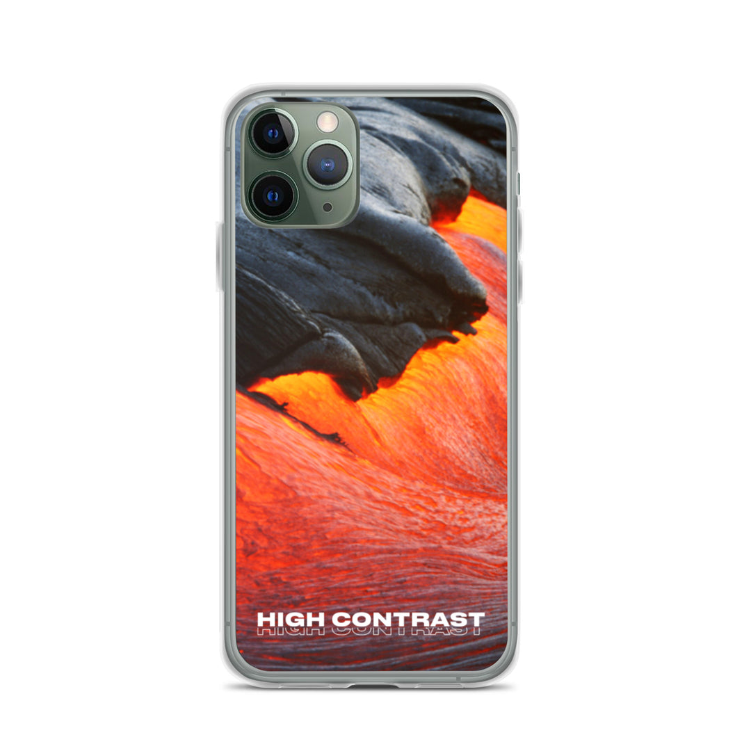 iPhone Case: High Contrast - Lava