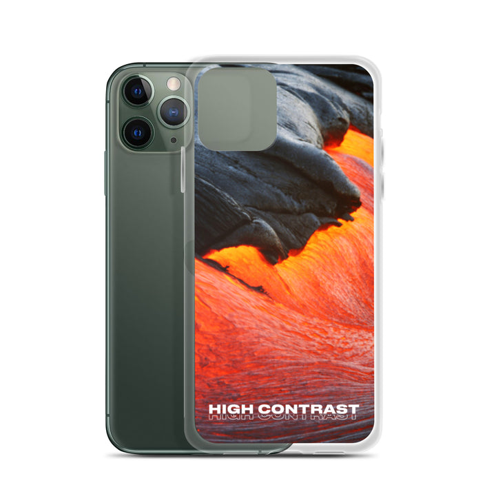 iPhone Case: High Contrast - Lava