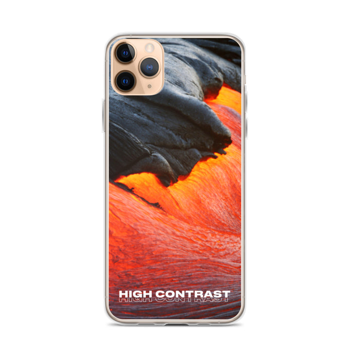 iPhone Case: High Contrast - Lava