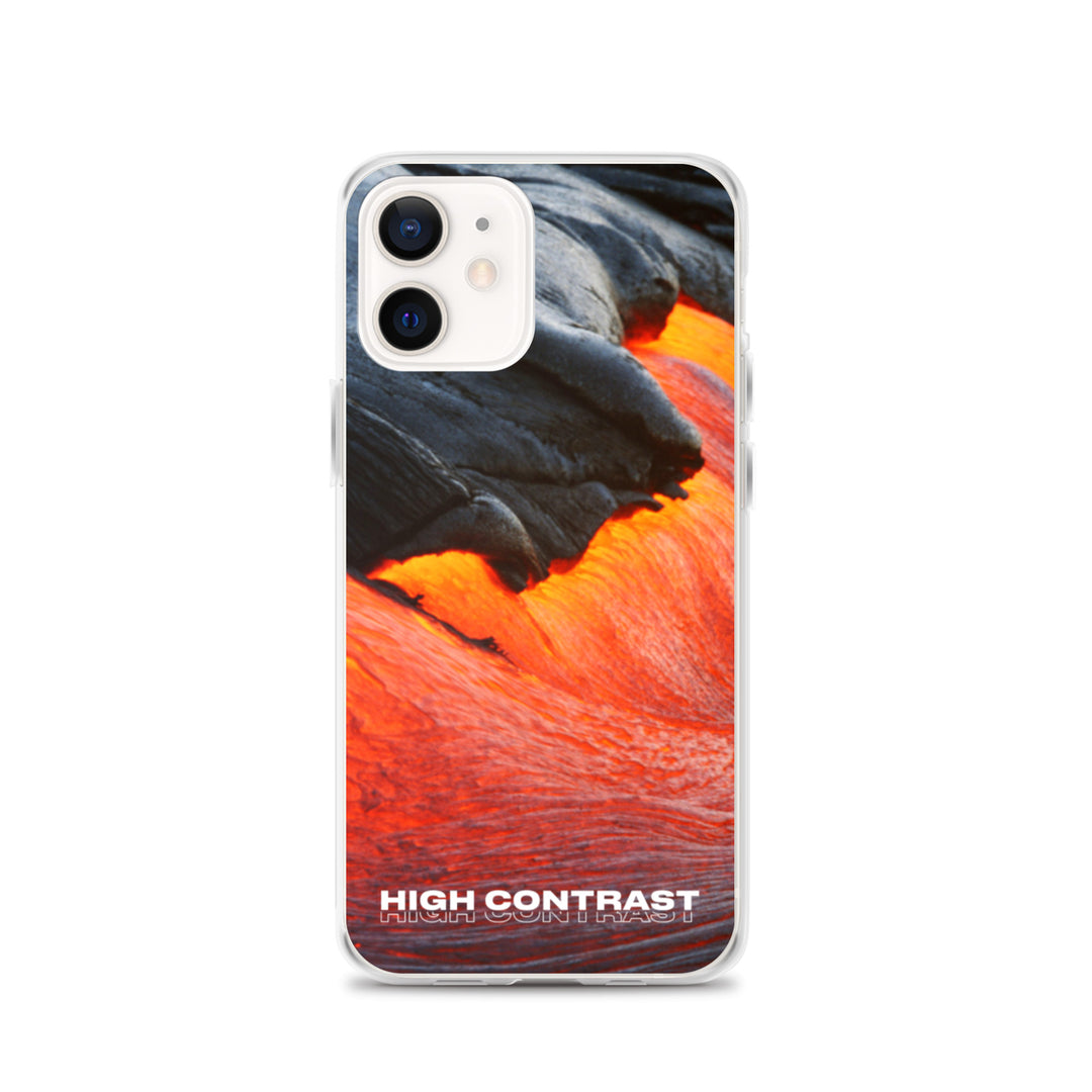 iPhone Case: High Contrast - Lava