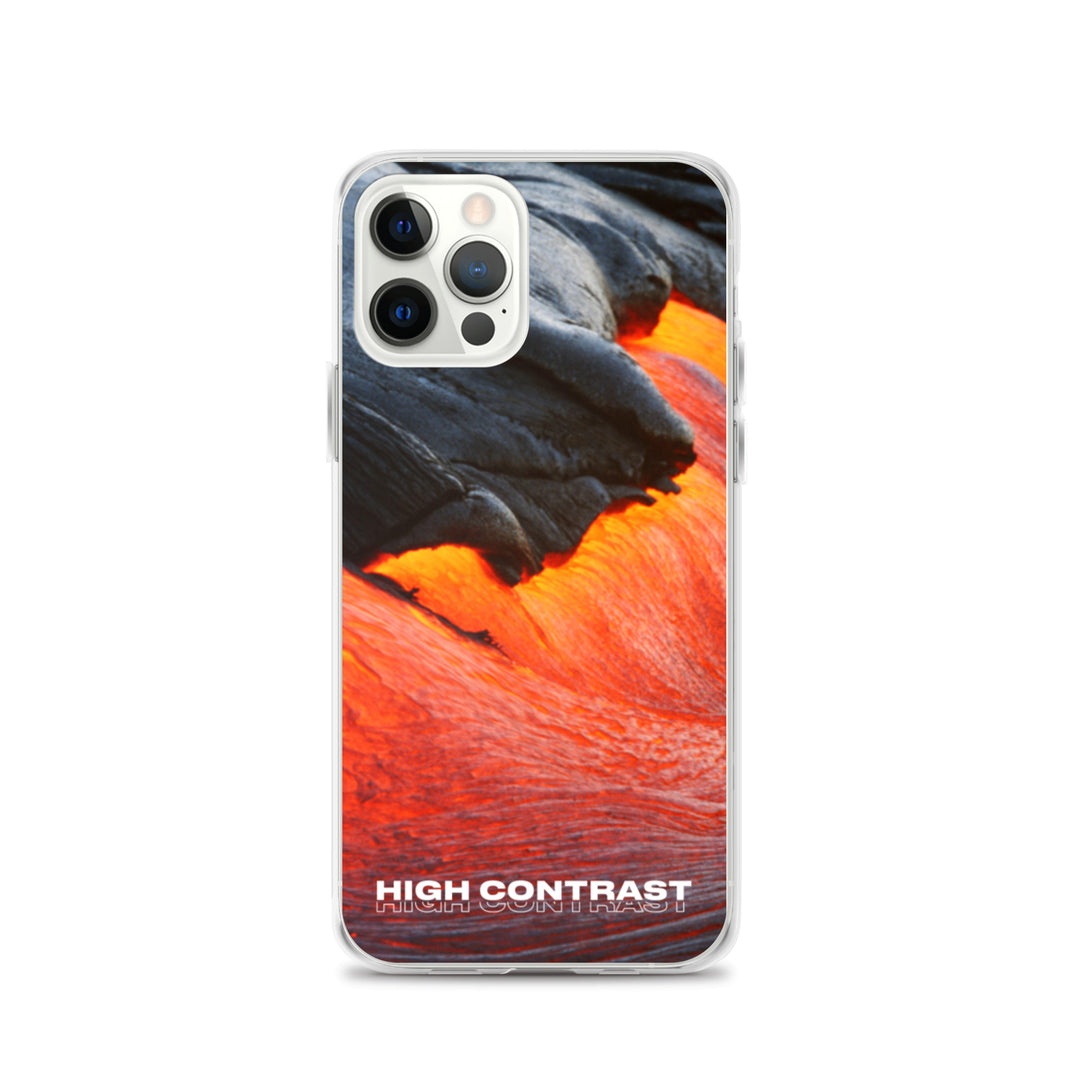 iPhone Case: High Contrast - Lava