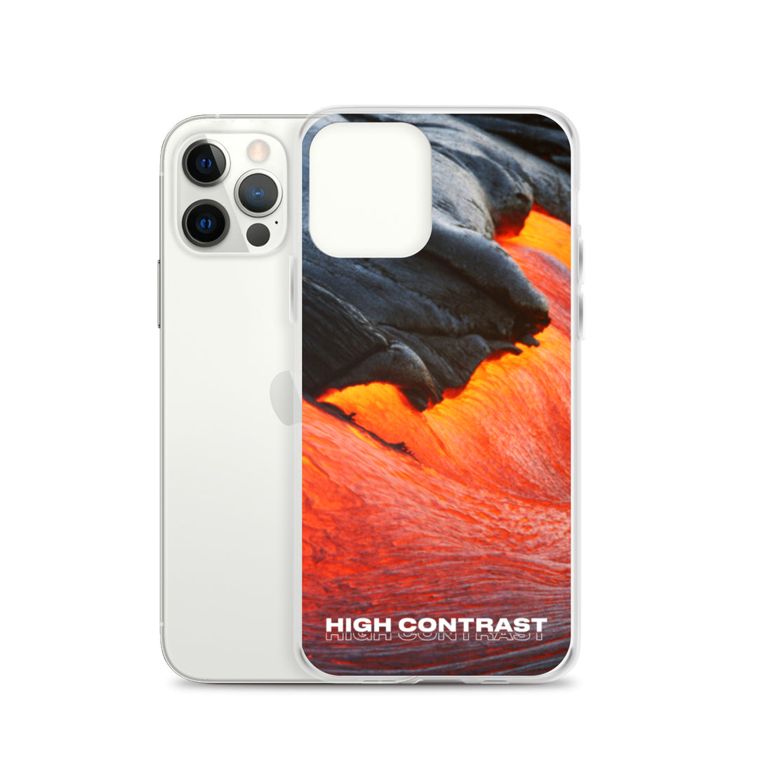 iPhone Case: High Contrast - Lava