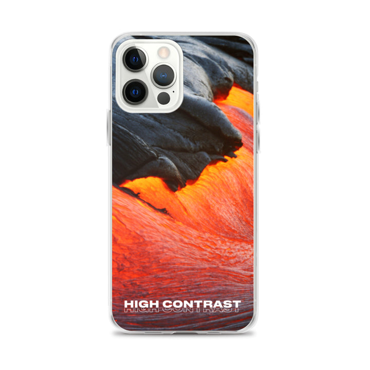 iPhone Case: High Contrast - Lava