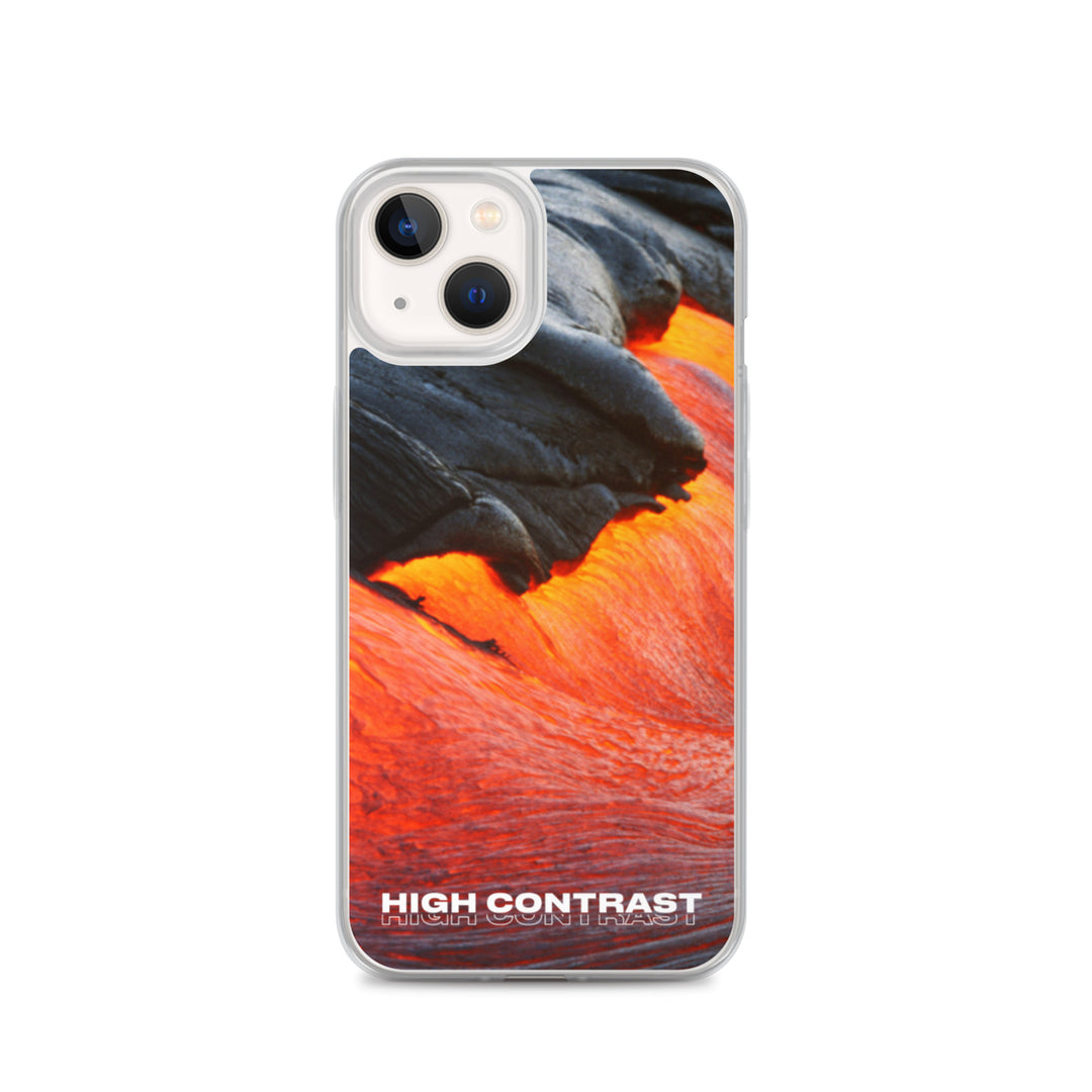 iPhone Case: High Contrast - Lava