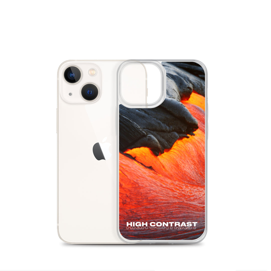 iPhone Case: High Contrast - Lava