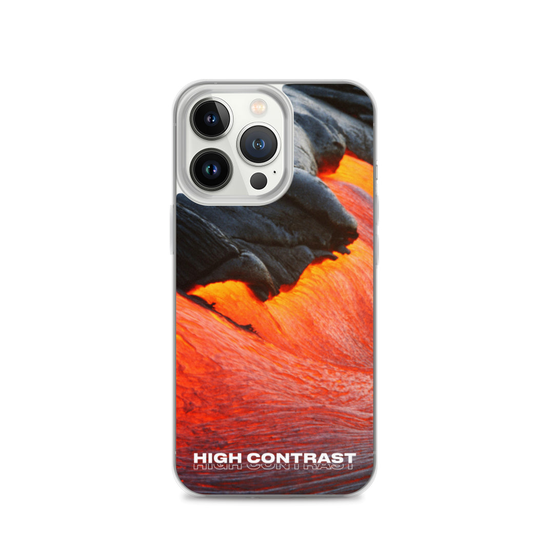 iPhone Case: High Contrast - Lava