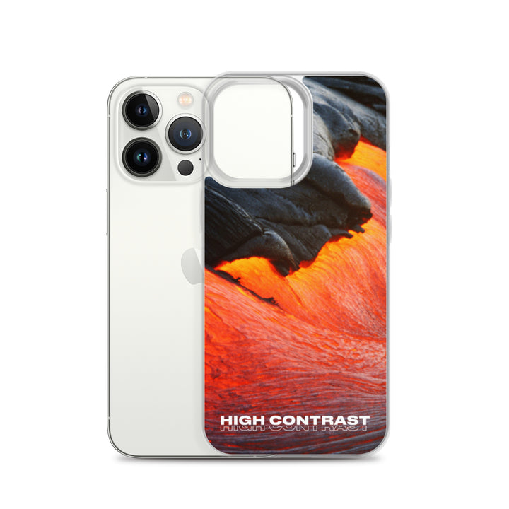 iPhone Case: High Contrast - Lava