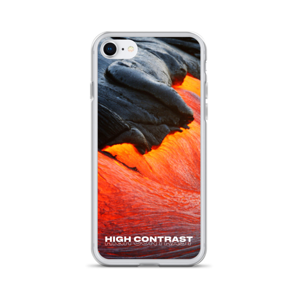 iPhone Case: High Contrast - Lava