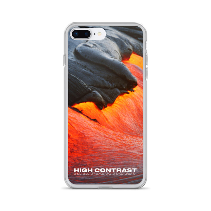 iPhone Case: High Contrast - Lava