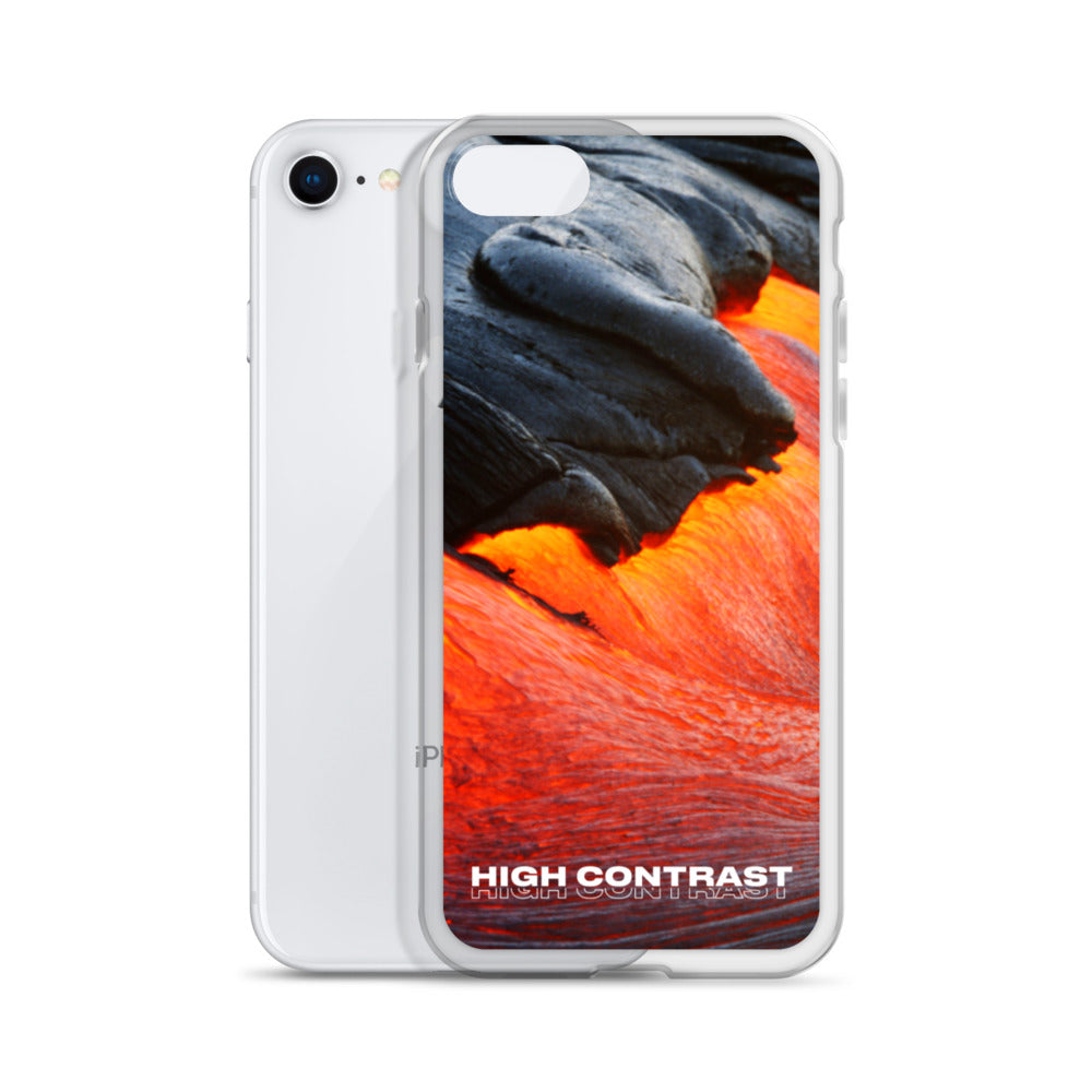 iPhone Case: High Contrast - Lava