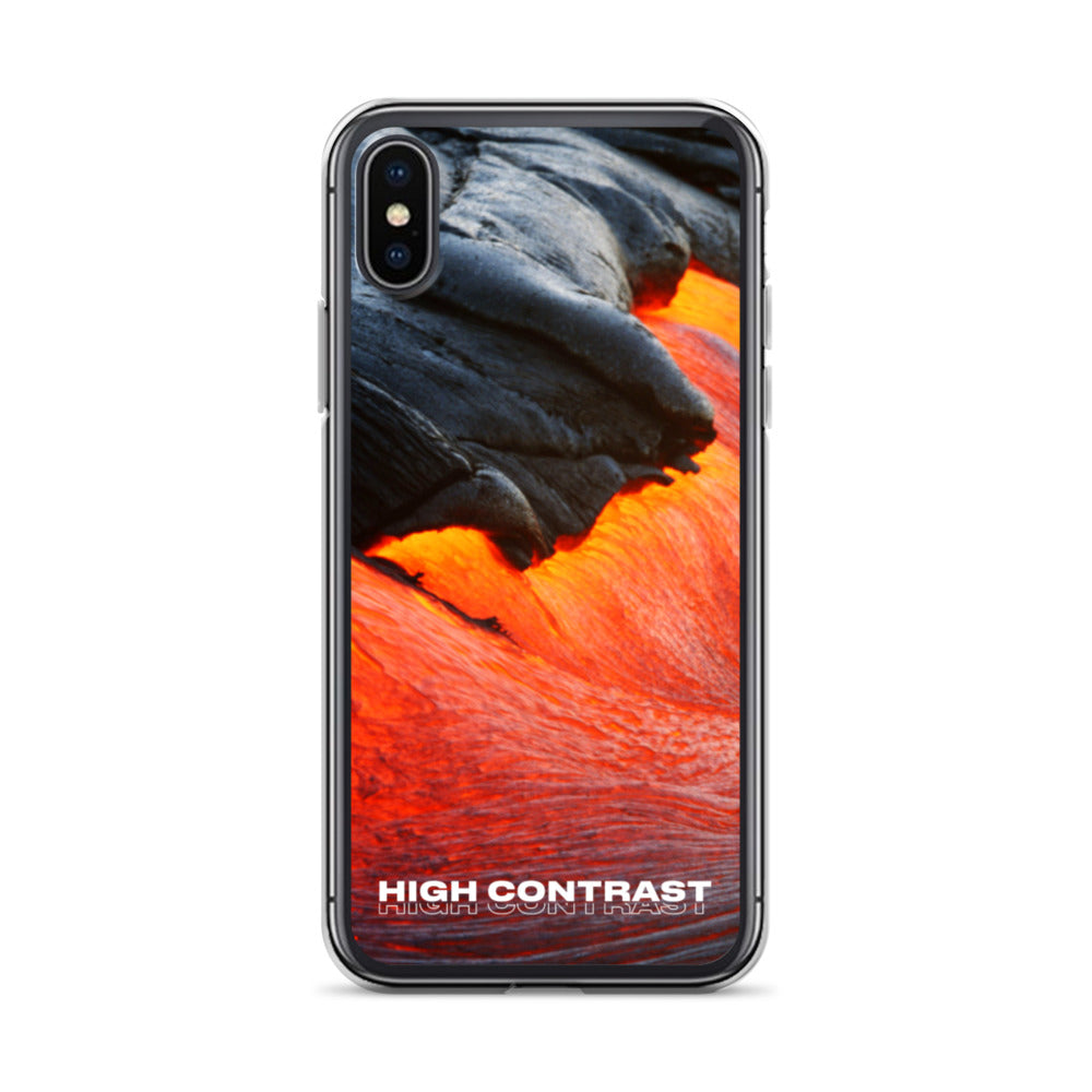 iPhone Case: High Contrast - Lava