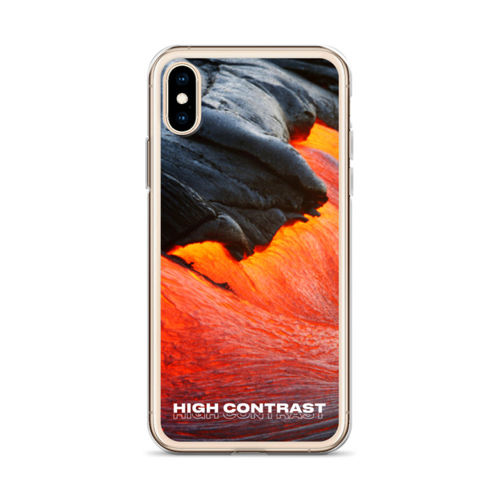 iPhone Case: High Contrast - Lava