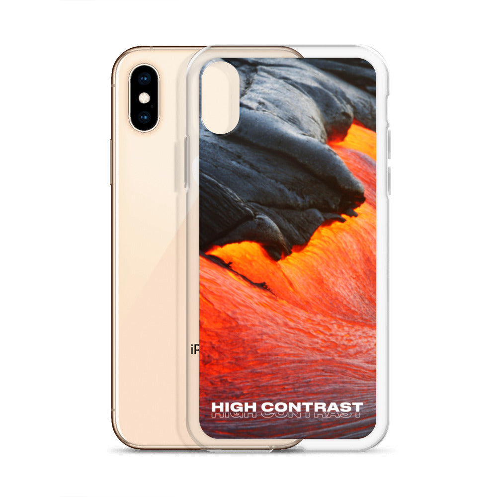 iPhone Case: High Contrast - Lava