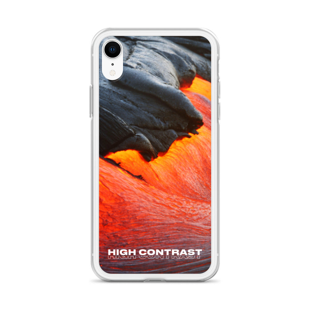 iPhone Case: High Contrast - Lava