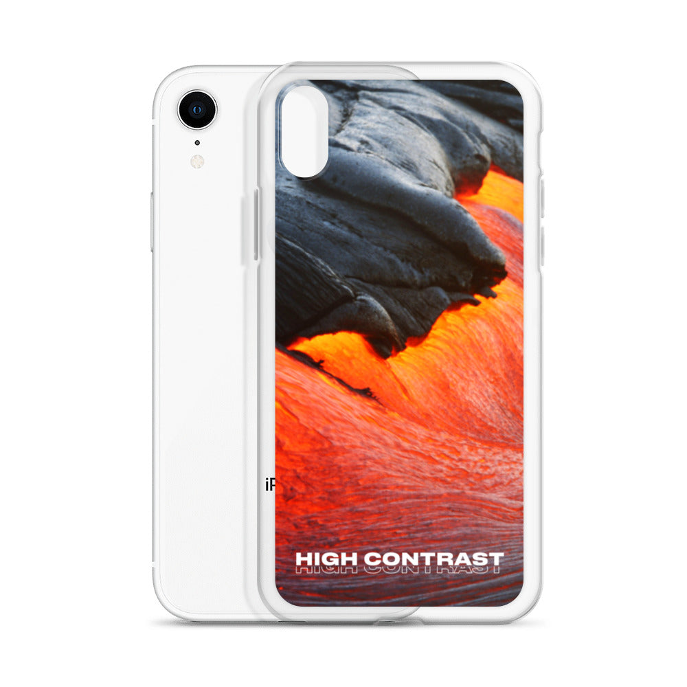 iPhone Case: High Contrast - Lava