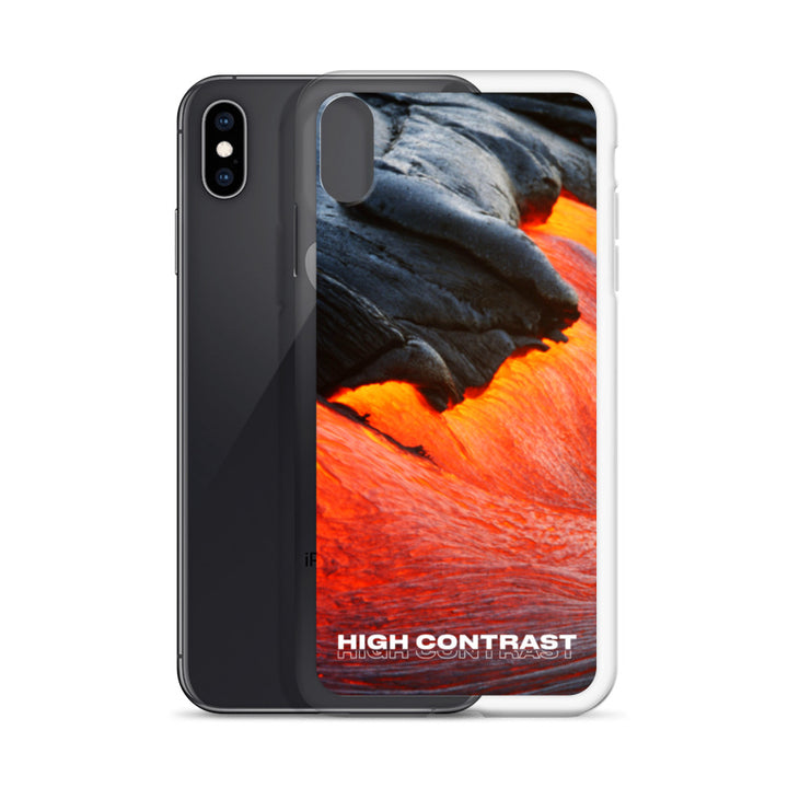 iPhone Case: High Contrast - Lava