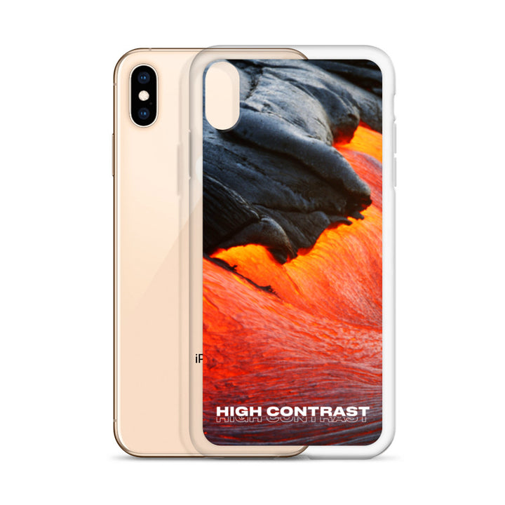 iPhone Case: High Contrast - Lava