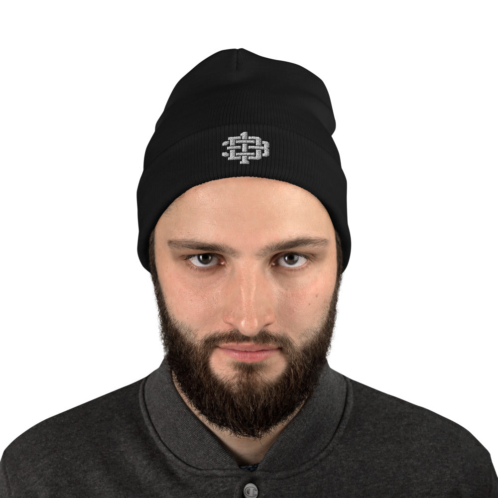 Hat - Beanie: D13 - Logo B/B/W