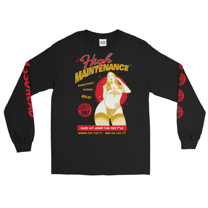 Shirt - Longsleeve: w33dhead - High Maintenance R/G