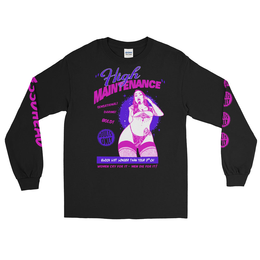 Shirt - Longsleeve: w33dhead - High Maintenance B/P