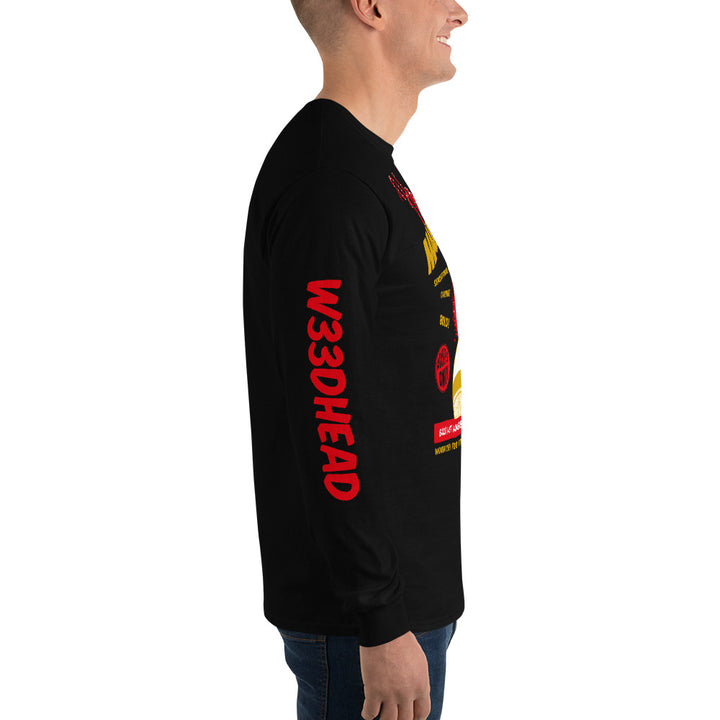 Shirt - Longsleeve: w33dhead - High Maintenance R/G