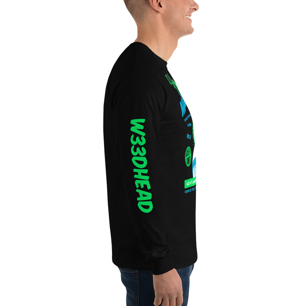 Shirt - Longsleeve: w33dhead - High Maintenance B/G