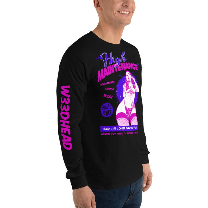 Shirt - Longsleeve: w33dhead - High Maintenance B/P